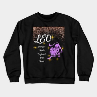 Leo ♌🦁 Zodiac Sign Astrology Tshirt Crewneck Sweatshirt